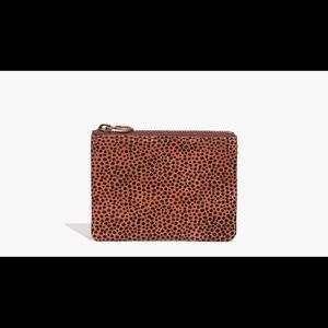 MADEWELL spotted leather pouch